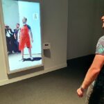 Delonia visita la exposición PRINT3D