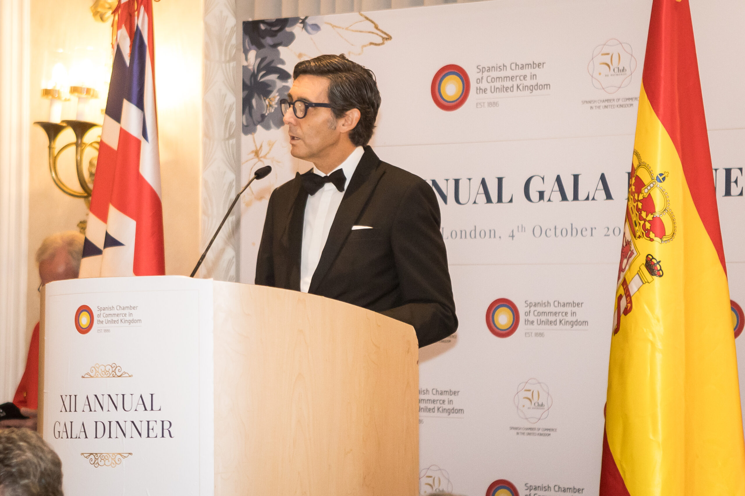 Éxito de la Gala Anual de la Cámara de Comercio de España en el Reino Unido